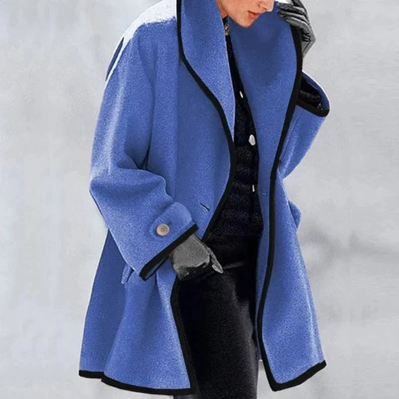 Drune | Warmer Winter Wolle Damen Trenchcoat