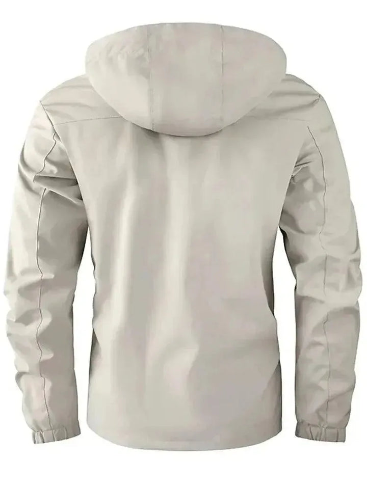 Drune | Wasserdichte Kapuzen Herren Windbreaker Jacke