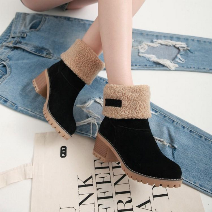 Drune | Elegante Winter Stiefel mit Absatz für Frauen