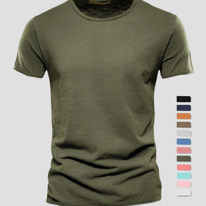 Drune | T-shirt Weiß Herren Slim Fit