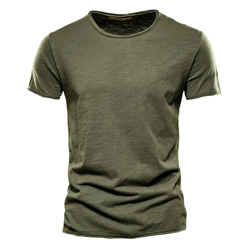 Drune | T-shirt Weiß Herren Slim Fit