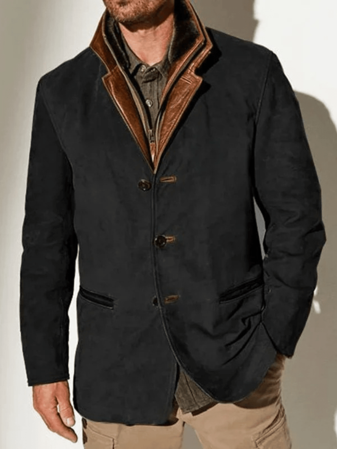 Drune | Elegante Vintage-Jacke für Männer