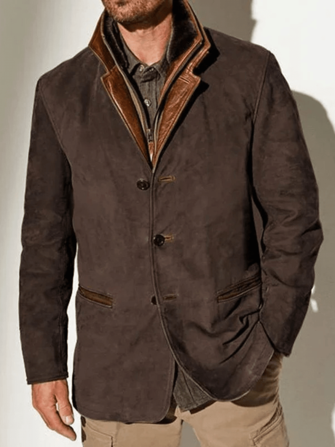 Drune | Elegante Vintage-Jacke für Männer