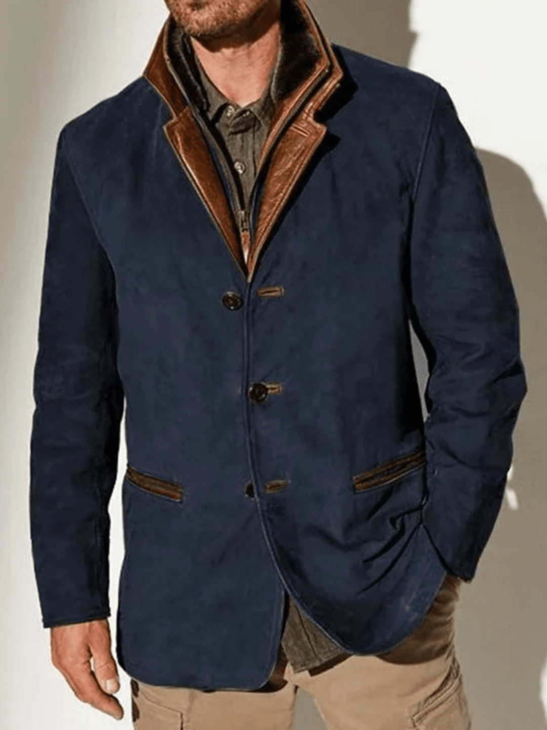 Drune | Elegante Vintage-Jacke für Männer
