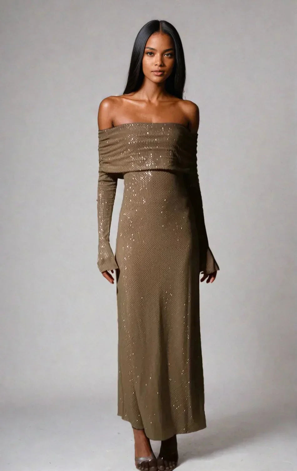 Drune | Strahlendes Kleid - Damen - für Feierlichkeiten & Formelle Anlässe