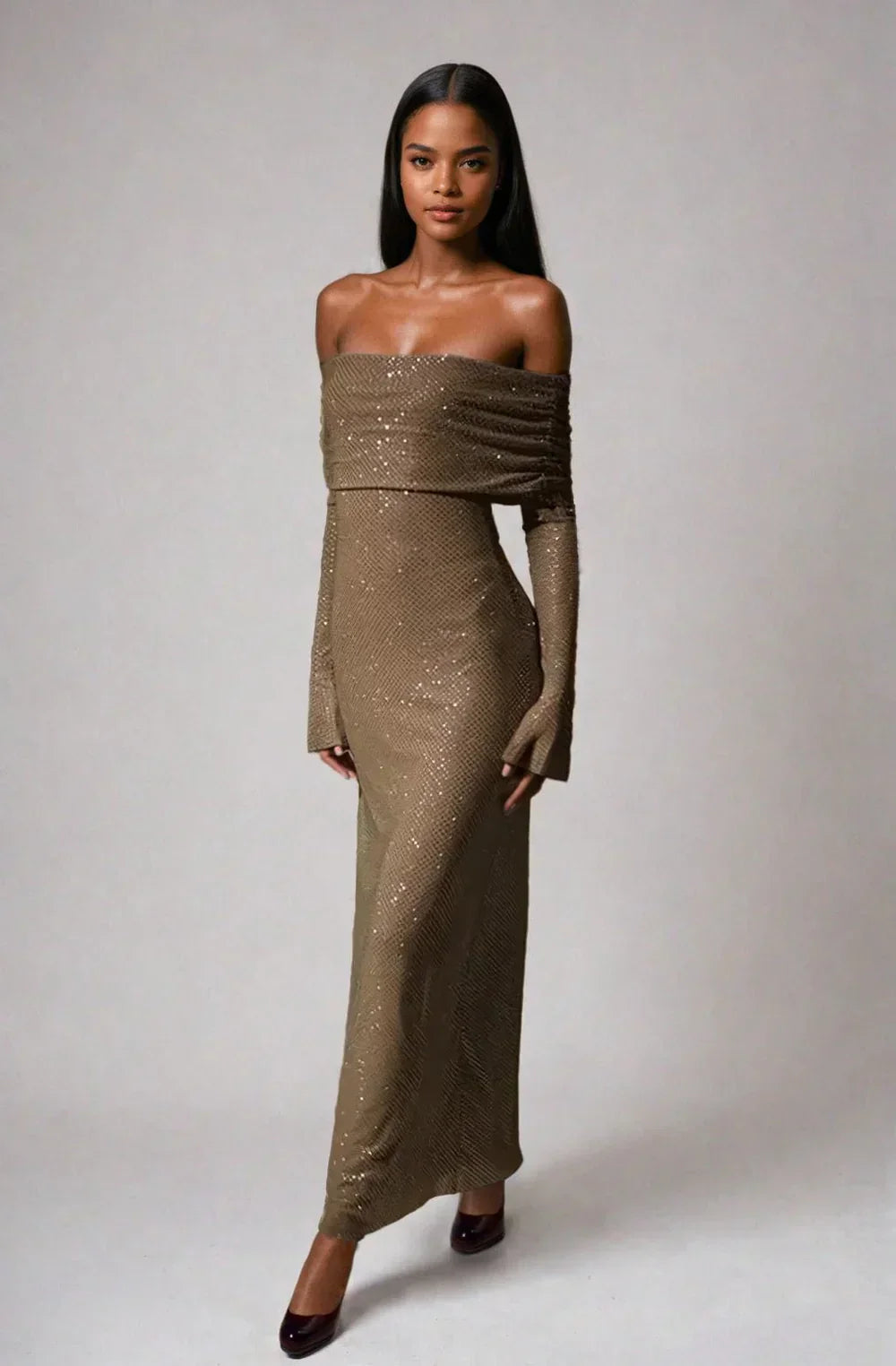 Drune | Strahlendes Kleid - Damen - für Feierlichkeiten & Formelle Anlässe