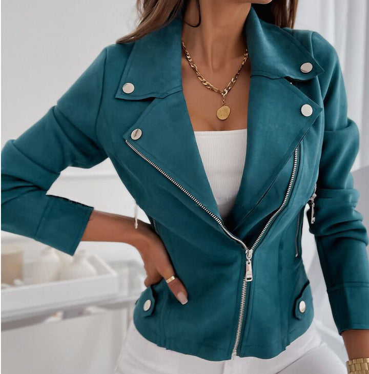 Drune | Vintage Unifarbene Jacke