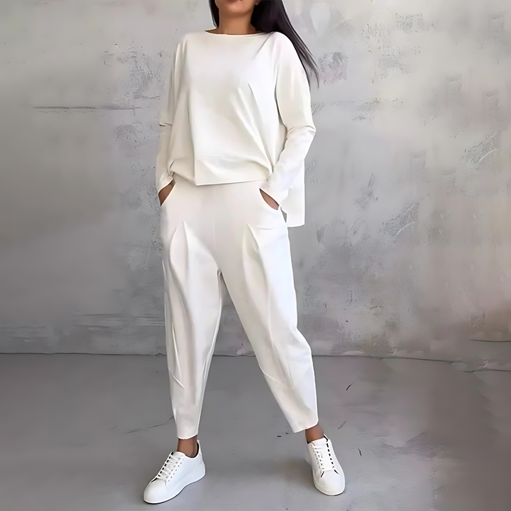 Drune | Lässiges Herbst 2-teiliges Set für Frauen