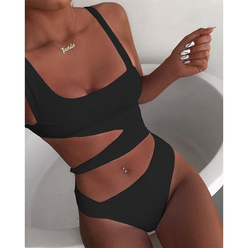 Drune Badeanzug | Sommerlicher Push-up-Monokini
