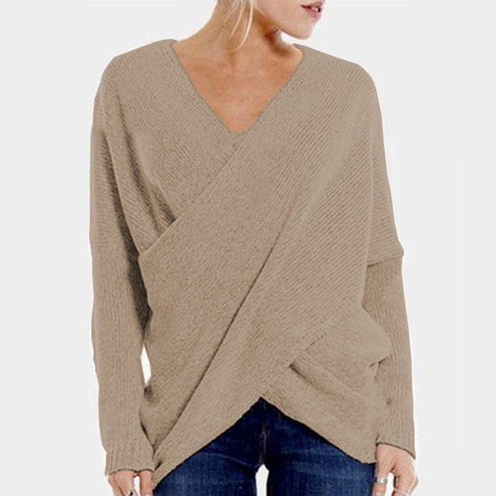 Drune | Cross Sweatshirt Mit V-Ausschnitt