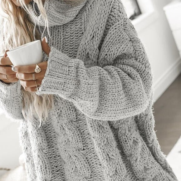 Drune | Pullover mit hohem Kragen
