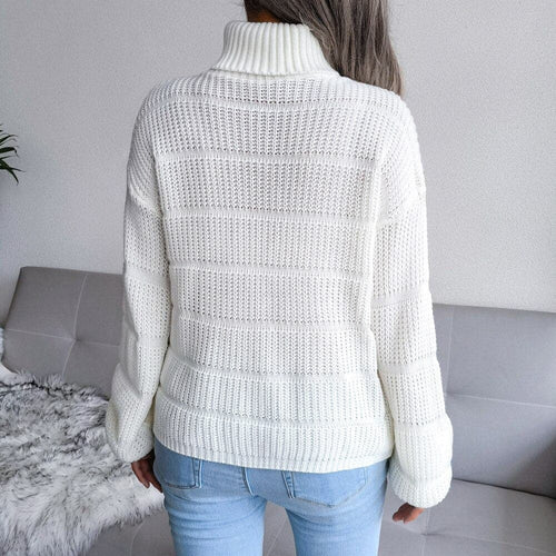 Drune | Weicher Pullover Mit Rollkragen Aus Baumwolle