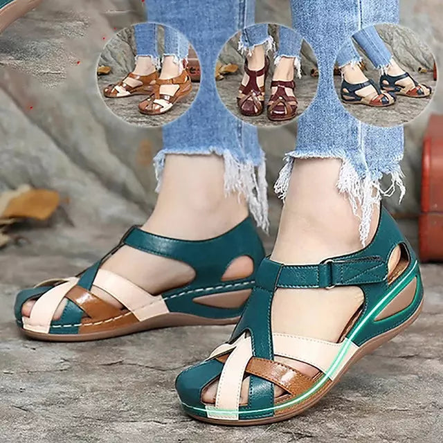 Drune | Frauen Frauen Hausschuhe Freizeit Bequeme Outdoor-Sandalen