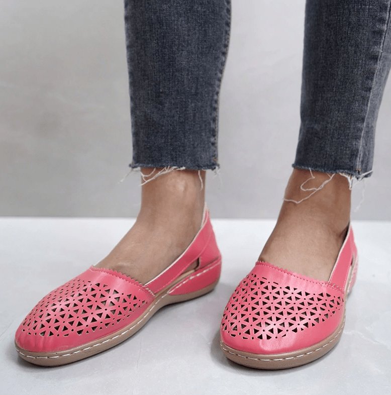 Drune | Schicke Ballerinas Aus Leder Für Damen