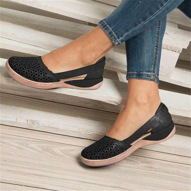 Drune | Schicke Ballerinas Aus Leder Für Damen