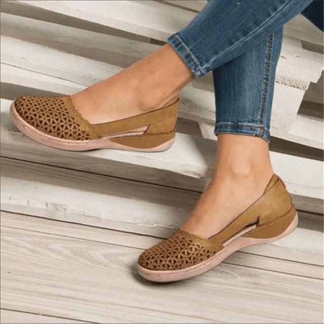 Drune | Schicke Ballerinas Aus Leder Für Damen