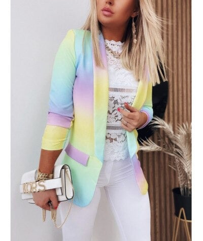 Drune | Langärmelige Tie-Dye-Blazer
