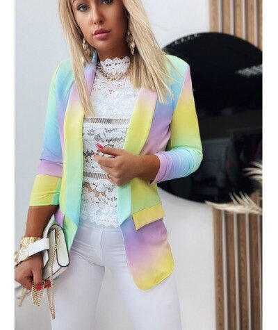 Drune | Langärmelige Tie-Dye-Blazer