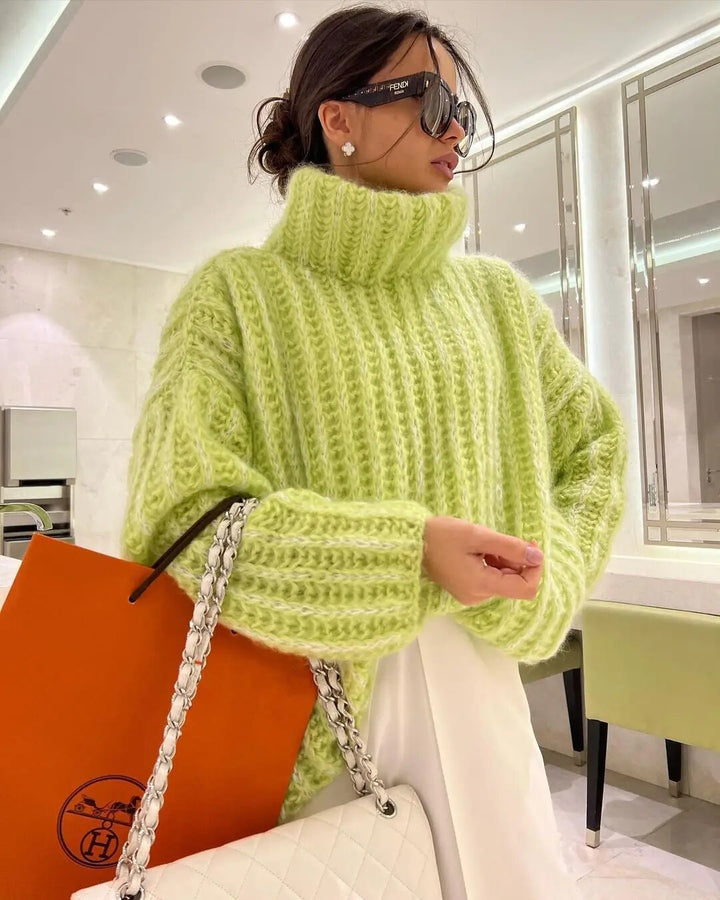 Drune | Weicher, schneebedeckter Pullover