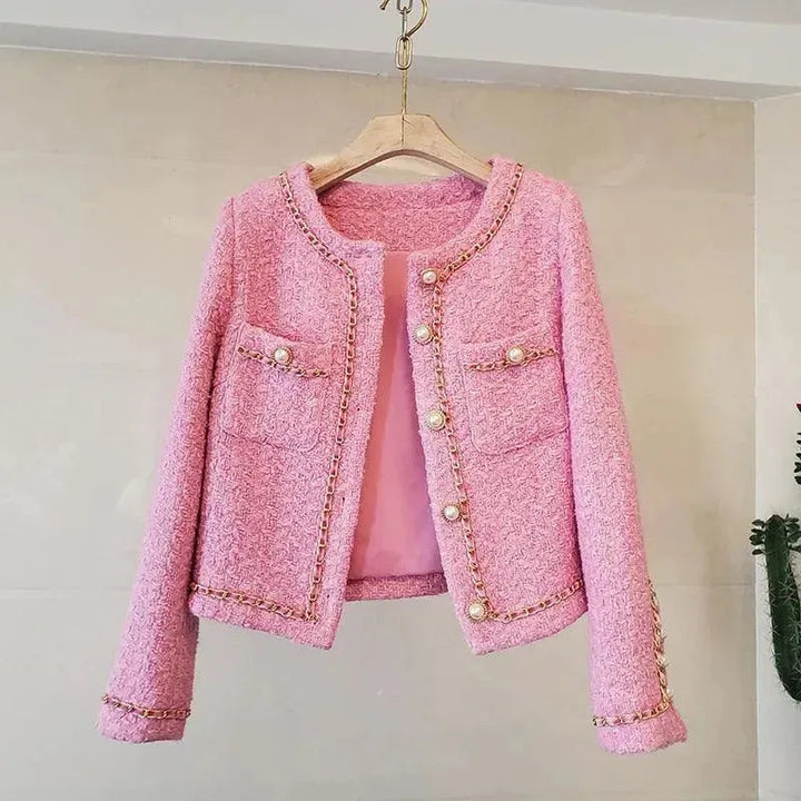 Drune | Damen Tweed Slim Fit Jacke