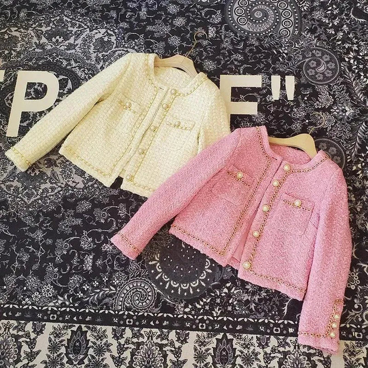 Drune | Damen Tweed Slim Fit Jacke