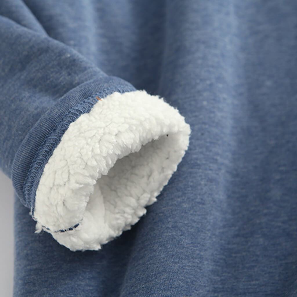 Drune | Weicher Pullover mit Fleece-futter Warm und Bequem Perfekt Für Heimeligkeit