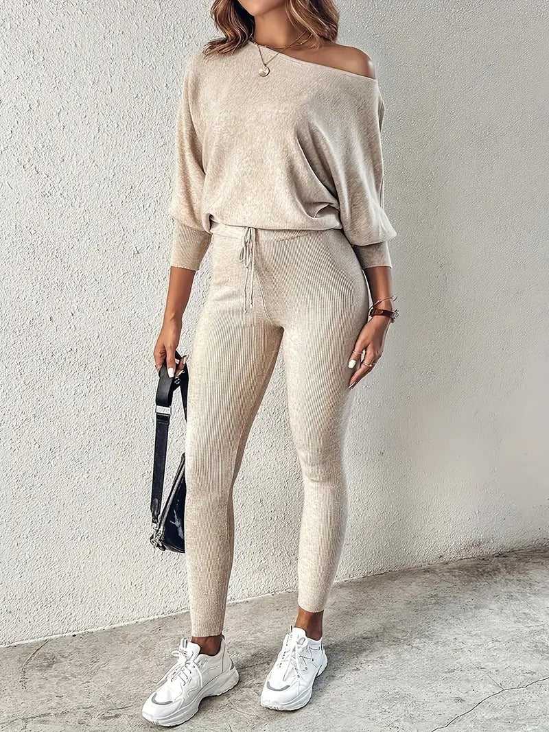 Drune | Gerippte Strickset