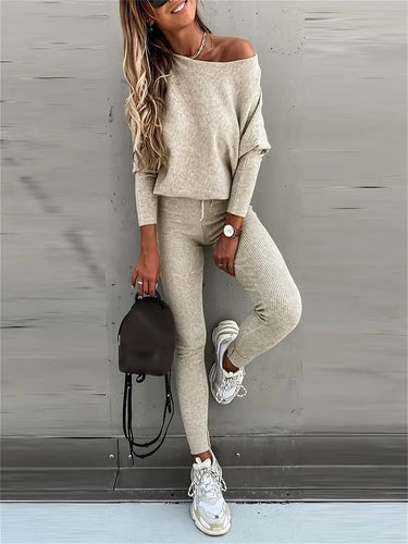 Drune | Gerippte Strickset
