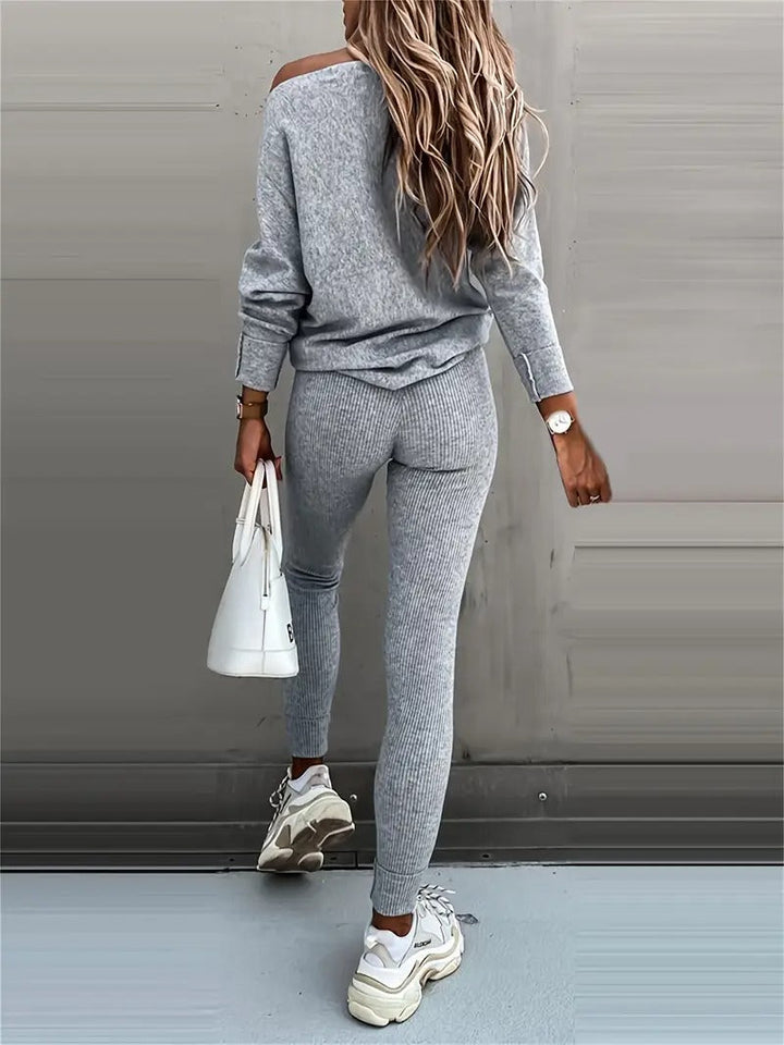 Drune | Gerippte Strickset
