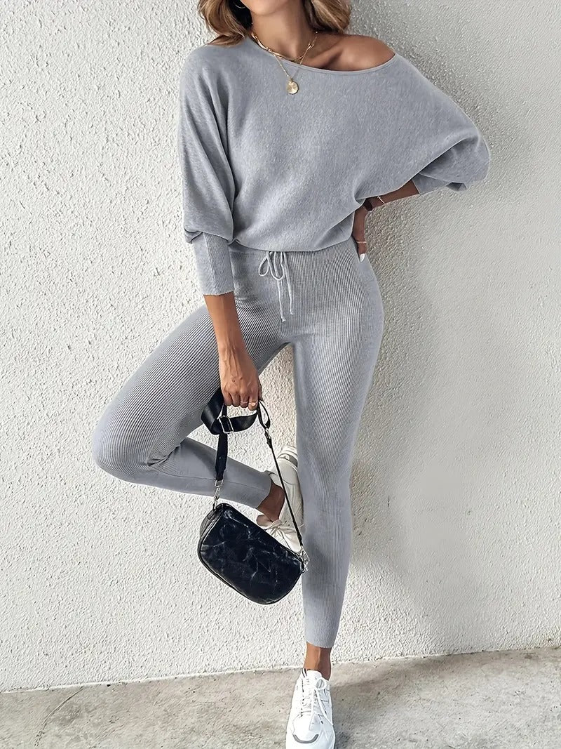 Drune | Gerippte Strickset