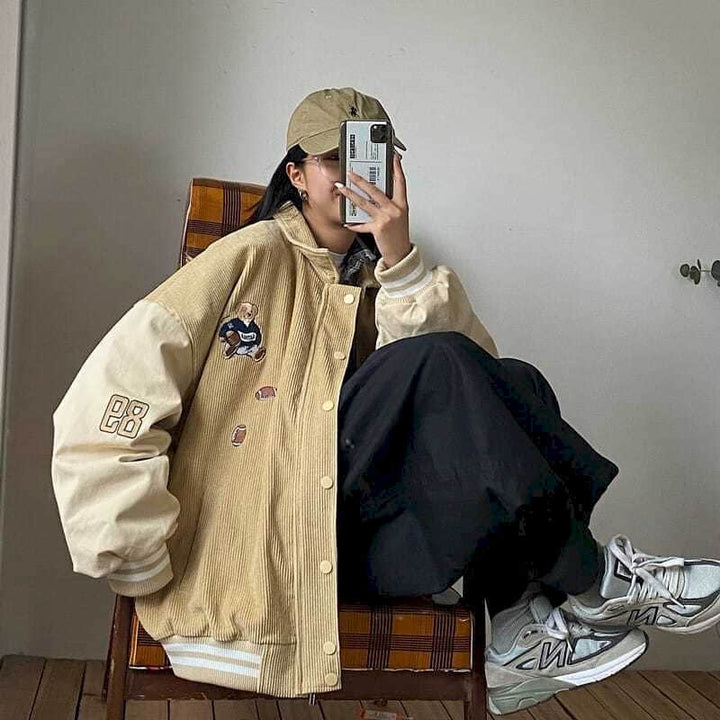 Drune | Damen Baseballjacke - Stylisch & Bequem