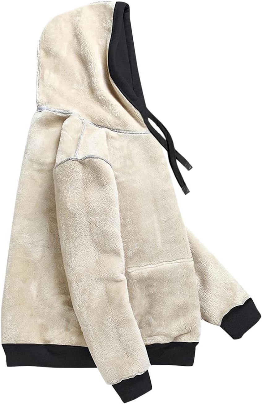 Drune | Damen Freizeit Fleece-gefütterter Hoodie