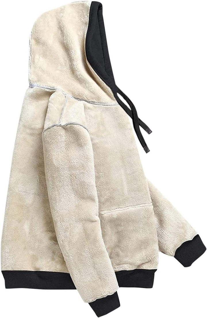 Drune | Damen Freizeit Fleece-gefütterter Hoodie