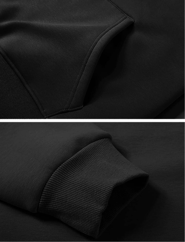Drune | Damen Freizeit Fleece-gefütterter Hoodie
