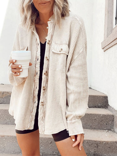 Drune | Lässige Hemdjacke Aus Weichem Stoff