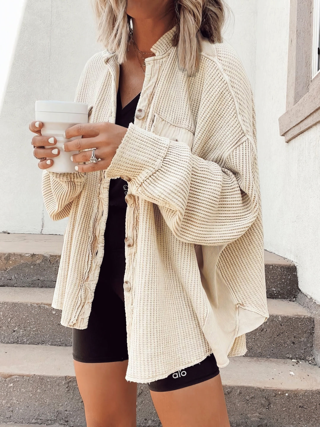 Drune | Lässige Hemdjacke Aus Weichem Stoff
