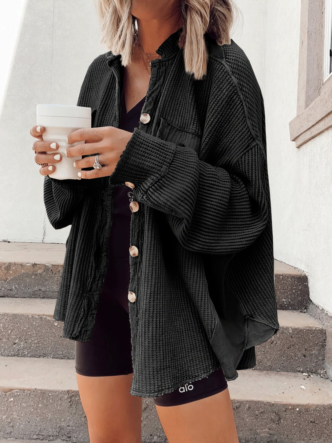 Drune | Lässige Hemdjacke Aus Weichem Stoff