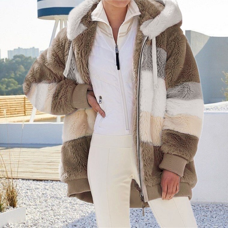 Drune | Damen Fleecejacke - Super weich & warm - Voller Reißverschluss