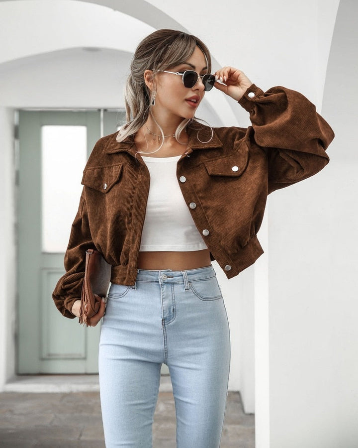 Drune | Damenjacke mit Weiten Ärmeln - Stylisch und Bequem