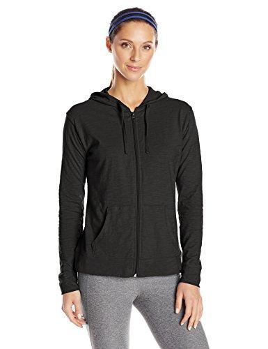 Drune | Damen Jersey Vollzip Kapuzenpulli Activewear