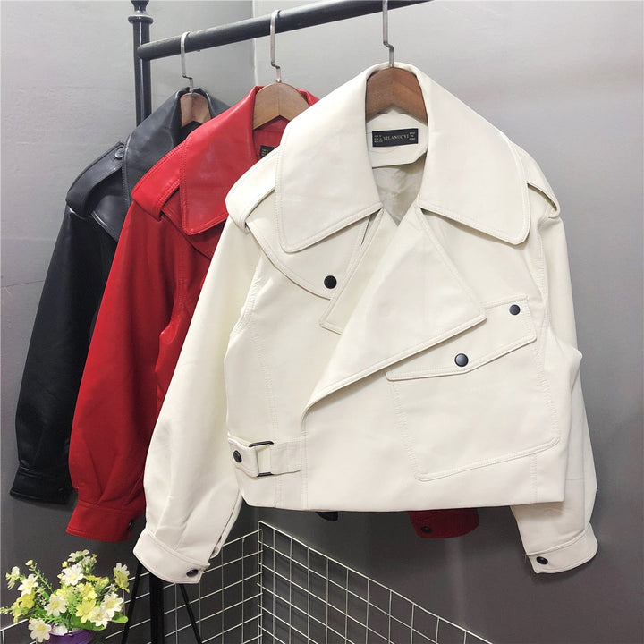 Drune | Damen Lederjacke - Schick und Langlebig