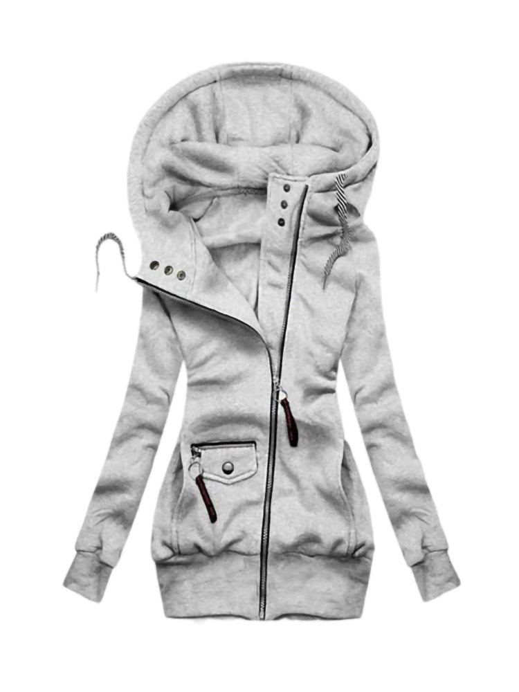 Drune | Damen Langer Hoodie - Bequem und Stylisch