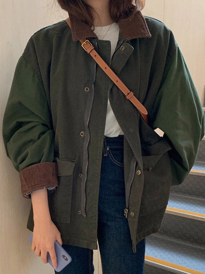 Drune | Damen Oversized Jacke - Trendy und Bequem