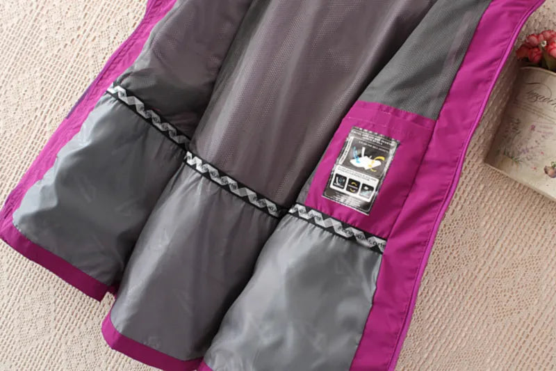 Drune | Damen Übergröße Winddichte Jacke - Lässig & Stylisch