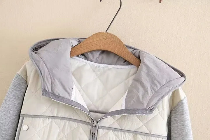 Drune | Damen Stepp-Hoodie - Übergröße - Warm & Stylisch