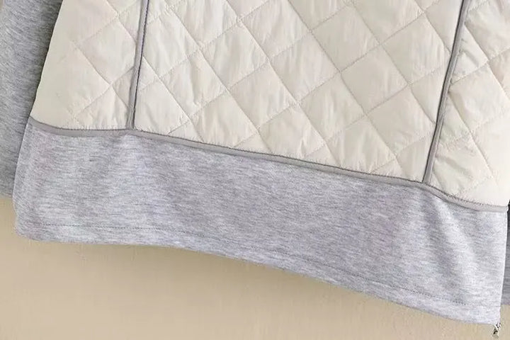 Drune | Damen Stepp-Hoodie - Übergröße - Warm & Stylisch