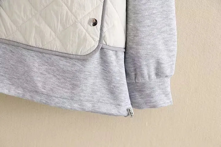 Drune | Damen Stepp-Hoodie - Übergröße - Warm & Stylisch