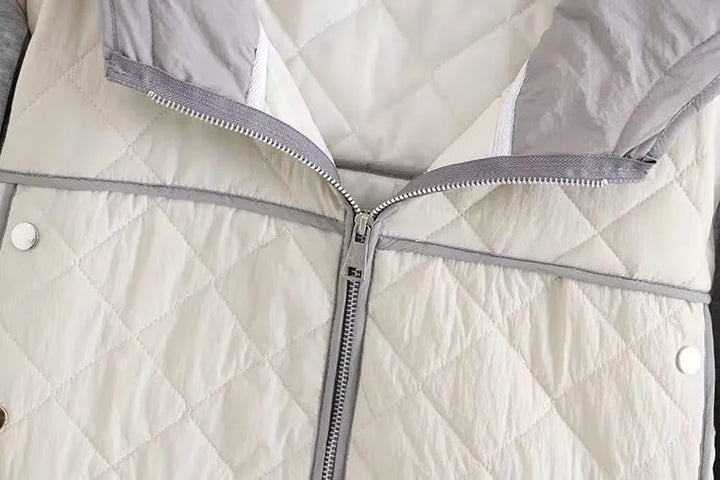 Drune | Damen Stepp-Hoodie - Übergröße - Warm & Stylisch