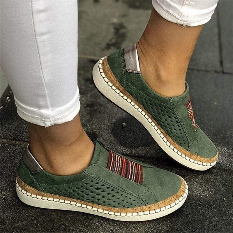Drune | Damen Atmungsaktive Slipper Hallux Schuhe