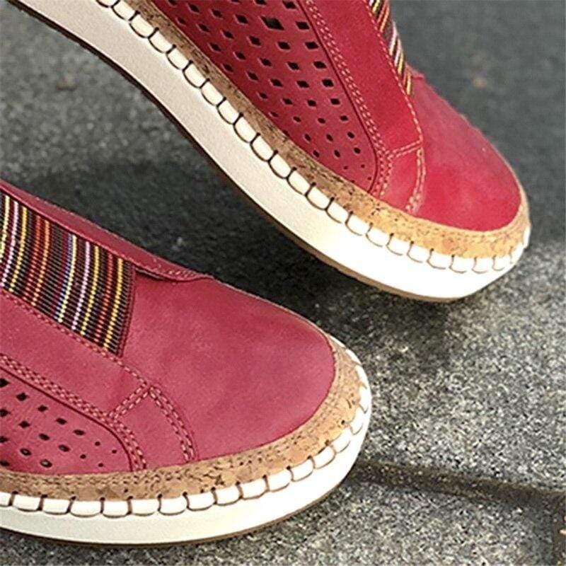 Drune | Damen Atmungsaktive Slipper Hallux Schuhe